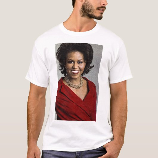 T-SHIRT MICHELLE OBAMA (Voorkant)