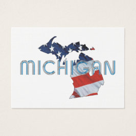 T-SHIRT Michigan Patriot Visitekaartje