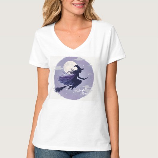 T-shirt "Midnight Magic" (Voorkant)