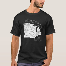 T-shirt MIDWEST FUN Geography