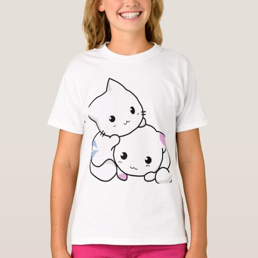 T-shirt Mignons Meisje (Voorkant)