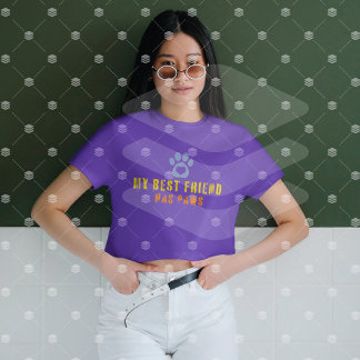 T-shirt mijn beste vriend heeft poten