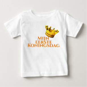 T-shirt "Mijn eerste Koningsdag".