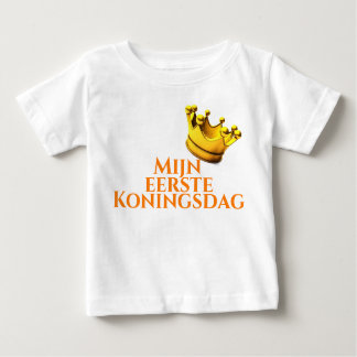 T-shirt "Mijn eerste Koningsdag".