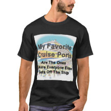 T-SHIRT - Mijn favoriete cruisehavens