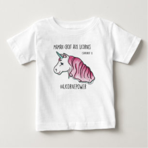 T-shirt "mijn moeder gelooft in licornes" *