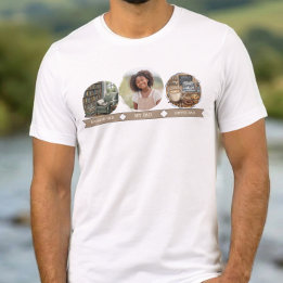 T-shirt 'Mijn papa foto Boekenvader Coffee Dad'