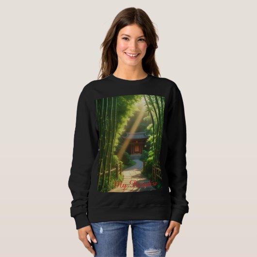 T-shirt Mijn paradijs (Voorkant volledig)