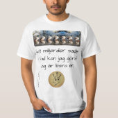 T-shirt — Miljarder (Voorkant)