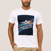 T-shirt Mind Over Muscles (Voorkant)