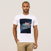 T-shirt Mind Over Muscles (Voorkant volledig)