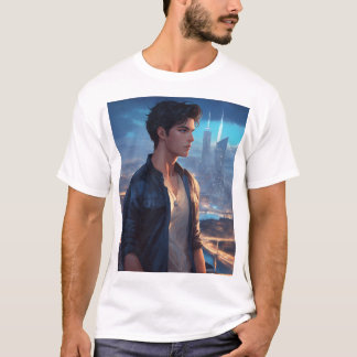 T-shirt "Modern Man, tijdloze stijl"