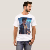T-shirt "Modern Man, tijdloze stijl" (Voorkant volledig)