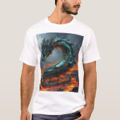 T-shirt. Modern T-shirt (Voorkant)