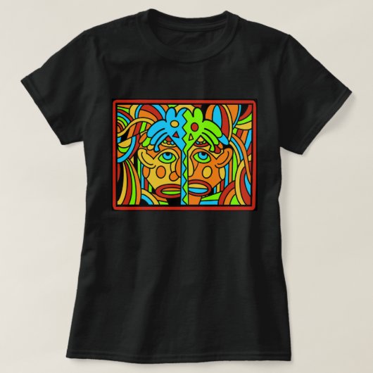 T-shirt "moderne kunst" (Design voorkant)