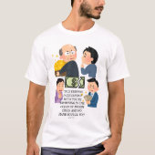 T-shirt, moeilijke tijd, t-shirt (Voorkant)