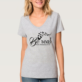 T-shirt moet echt zijn, niet perfect