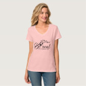 T-shirt moet echt zijn, niet perfect (Voorkant volledig)