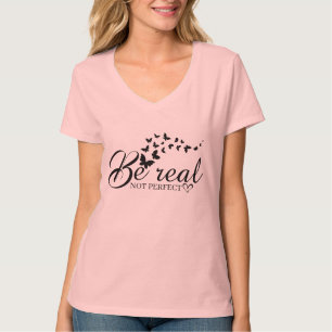 T-shirt moet echt zijn, niet perfect