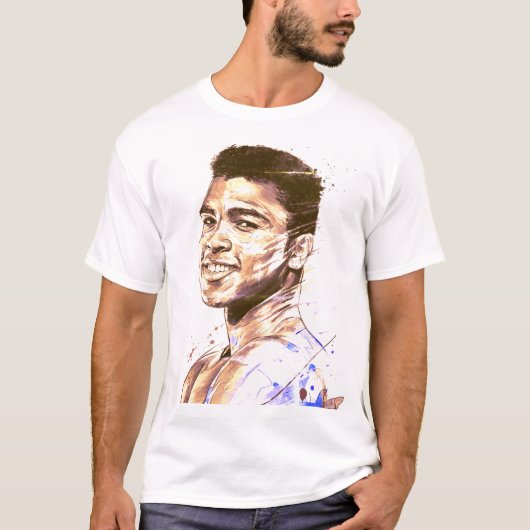 T-Shirt mohammed ali (Voorkant)