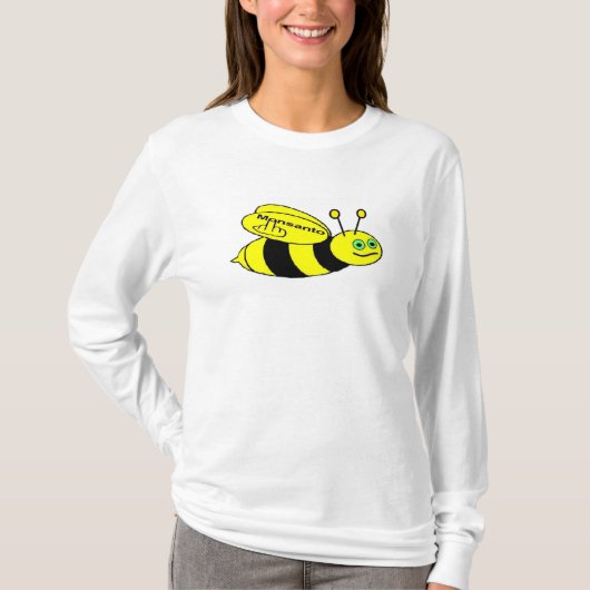 T-Shirt Monsanto Bee Flip (Voorkant)