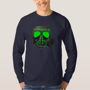 T-Shirt Monsanto Gas Mask Flip