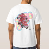 T-shirt: Monster Trucks op de vlucht T-shirt (Achterkant)
