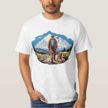 T-shirt Montagne: Ga naar boven!