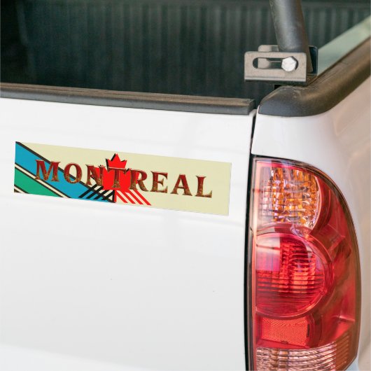 T-SHIRT Montreal Bumpersticker (Op Truck)