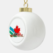 T-SHIRT Montreal Keramische Bal Ornament (Rechts)