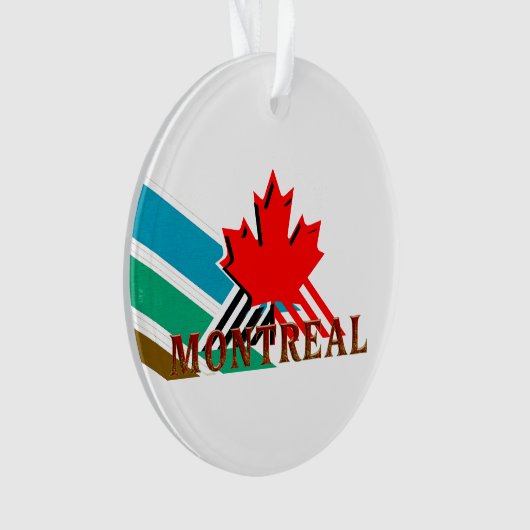 T-SHIRT Montreal Ornament (voorkant)