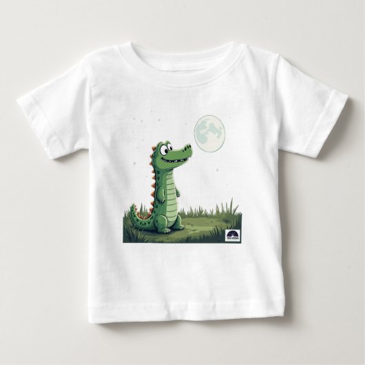 T-Shirt „Moonlight Croc“ (Voorkant)