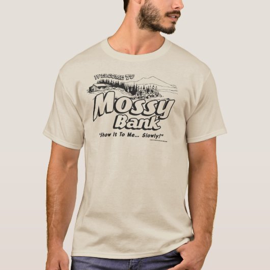 T-Shirt "Mossy Bank" (Voorkant)