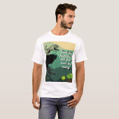 T-shirt Motivational Tiger & Climber Graphic T-shi (Voorkant volledig)