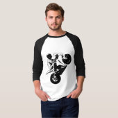 T-shirt motorfiets (Voorkant volledig)