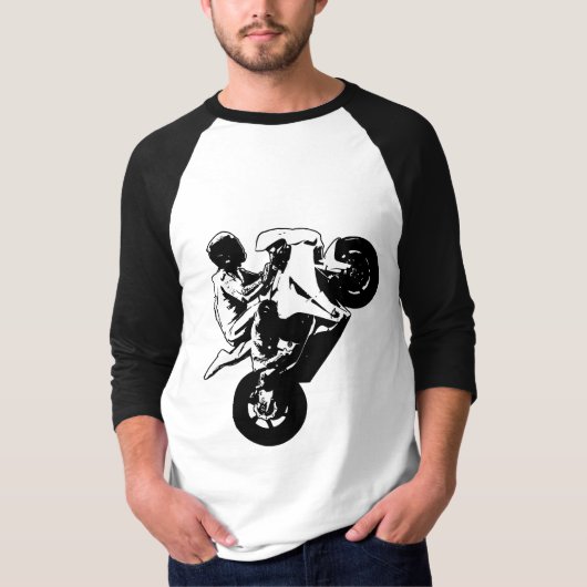 T-shirt motorfiets (Voorkant)