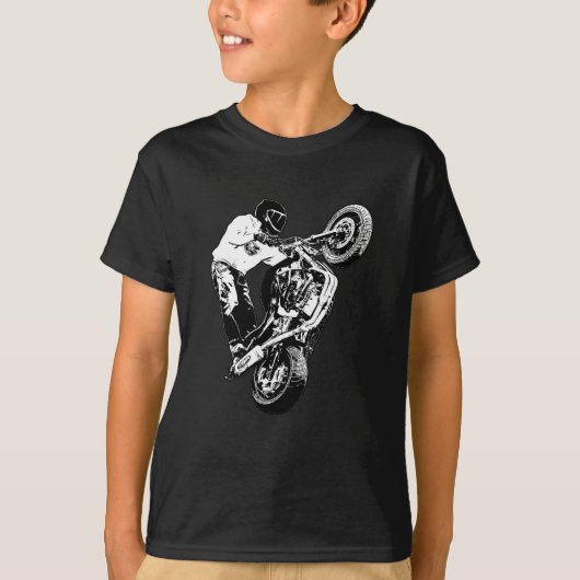 T-shirt motorfiets (Voorkant)