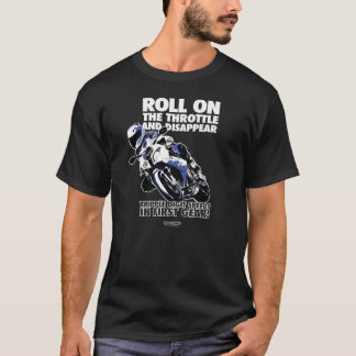 T-shirt motorfiets - draaiende schroef