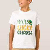 T-shirt 'Mr. Lucky Charm St. Patrick's Day' (Voorkant)