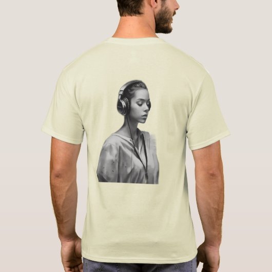 T-Shirt muziek (Achterkant)