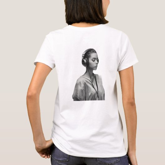 T-Shirt muziek (Achterkant)