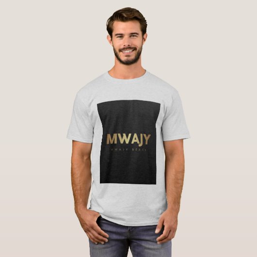 T-shirt mwajy (Voorkant volledig)