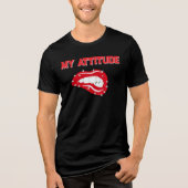 T-Shirt My attitude (Voorkant)