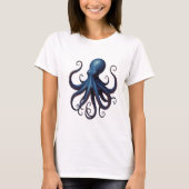 T-shirt - Mystic Octopus Duo & Solo Fusion Design (Voorkant)