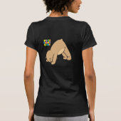 T-shirt naar boven/naar beneden (Achterkant)