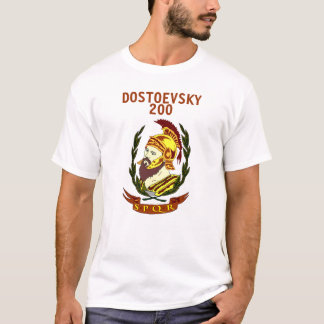 T-Shirt naar de 200ste verjaardag van Dostoevsky