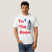 T-shirt 'Naar de Maan' (Voorkant volledig)