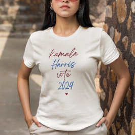 T-shirt naar show Je hebt gestemd op Kamala Harris