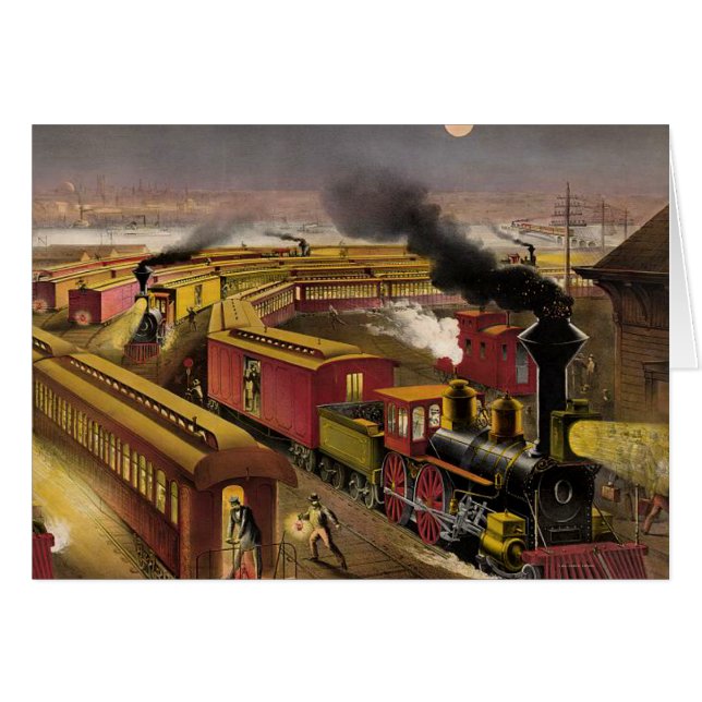 T-SHIRT nachttrein (Voorkant Horizontaal)