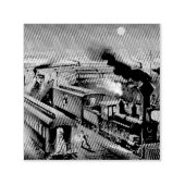 T-SHIRT nachttrein Zelfinktende Stempel (Design)